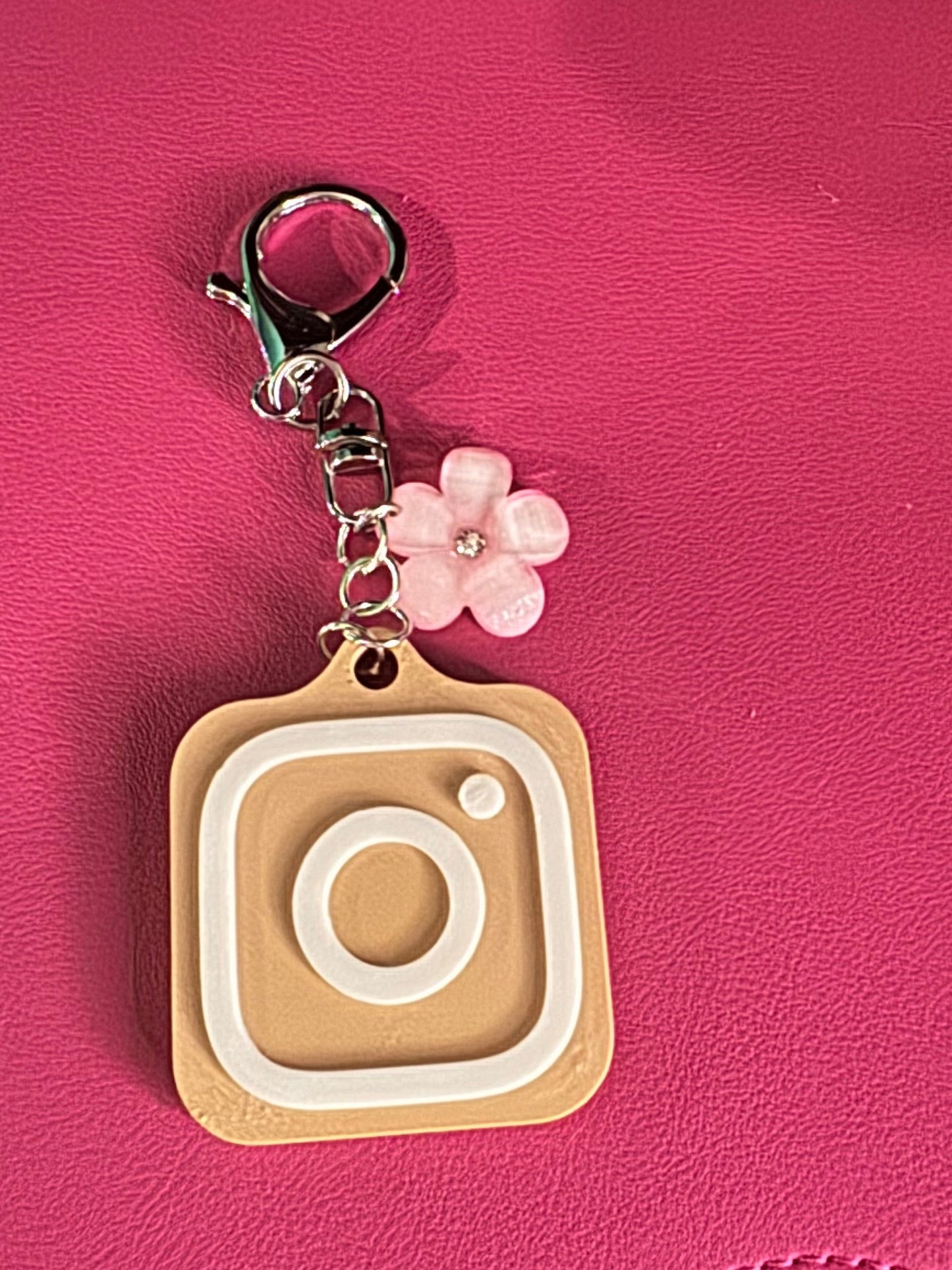 NFC Instagram Keychain