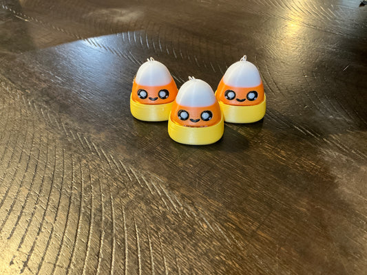 Candy Corn Fidget Keychain