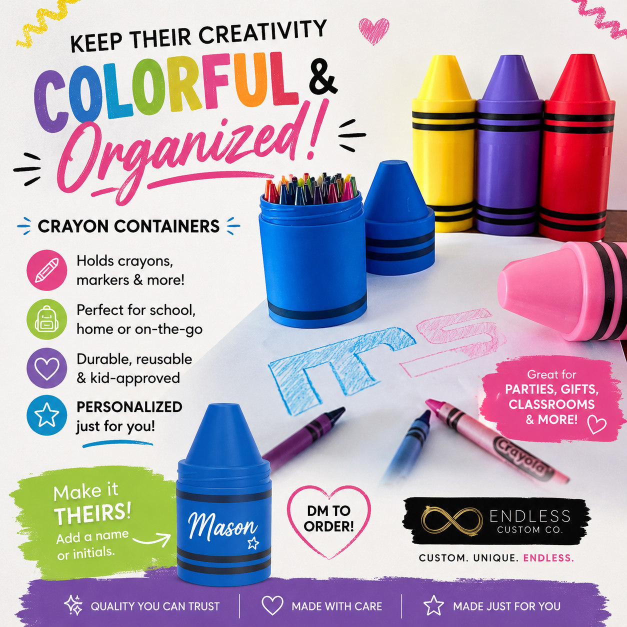 Crayon Container