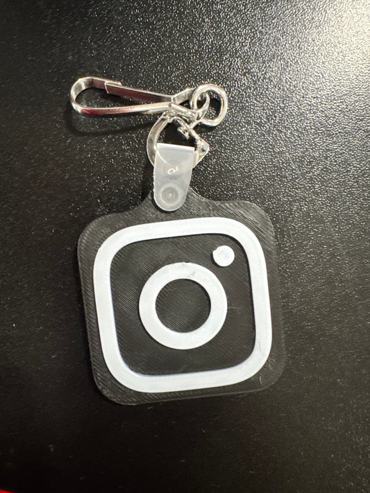 NFC Instagram Keychain
